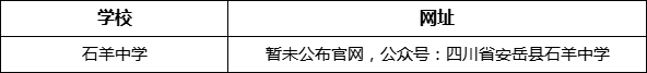 資陽市石羊中學網(wǎng)址是什么？