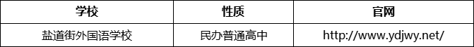 成都市鹽道街外國語學(xué)校官網(wǎng)、網(wǎng)址、官方網(wǎng)站
